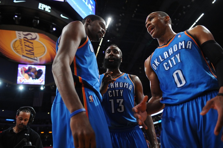 雷霆三少得分全部進入歷史前20！他們是NBA歷史最大的如果嗎？